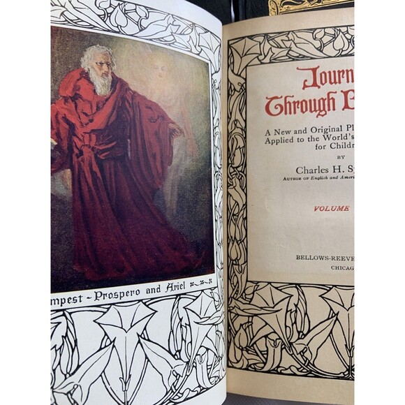 LOT Antique Vintage 1909 Journeys Through Bookland Sylvester Volumes 4,5, & 9 - Picture 5 of 9